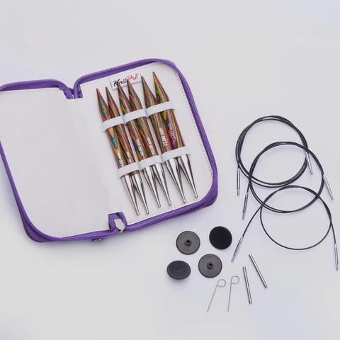 KnitPro Symfonie Chunky Interchangeable Circular Needle Set 9.00, 10.00, 12.00mm