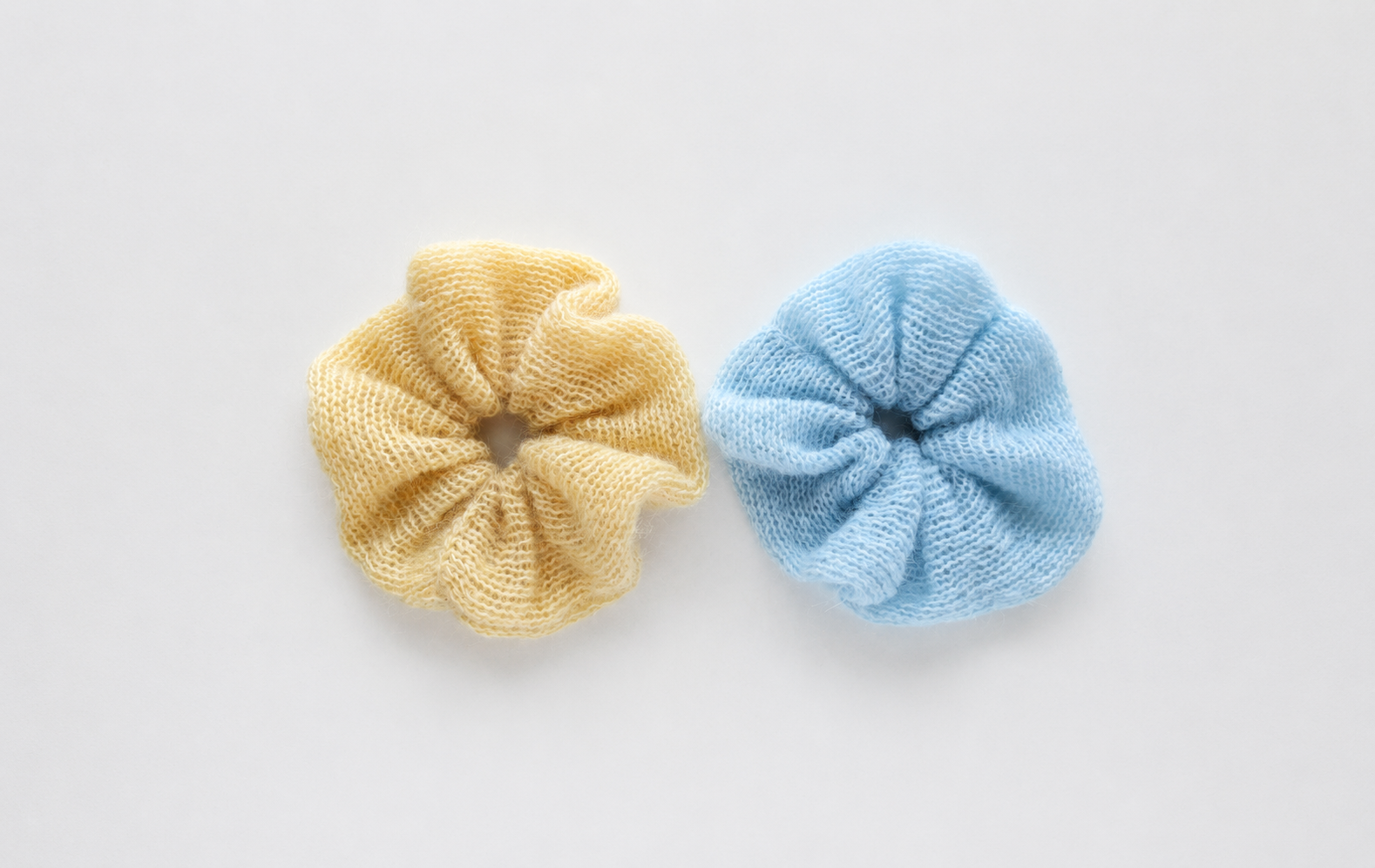 Mohair Scrunchie