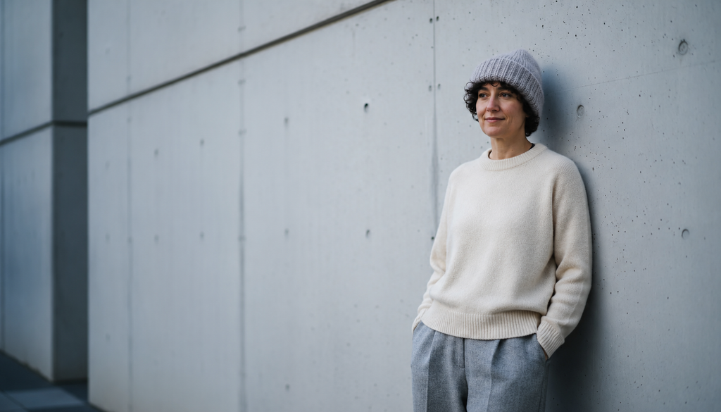 Chunky Mohair Beanie – Women’s Winter Knit Hat